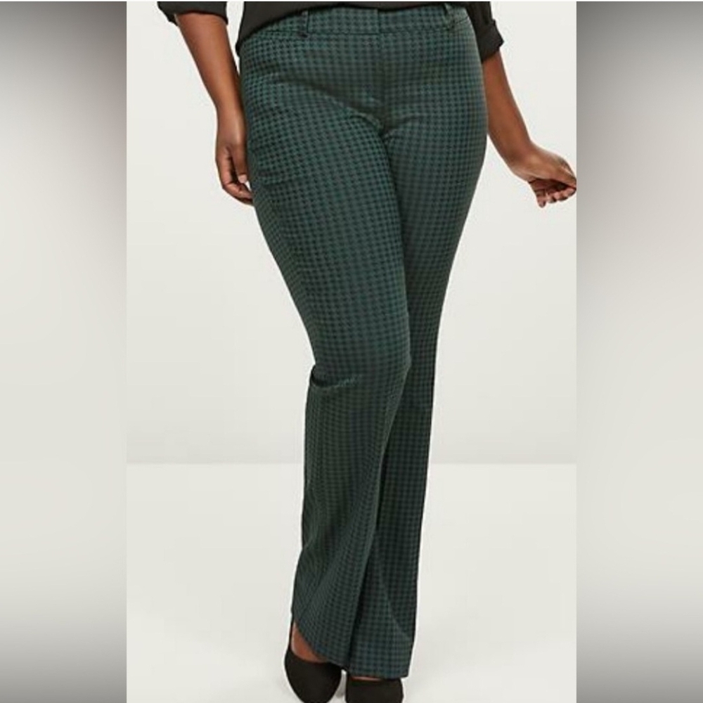 Lane Bryant Green ALLIE Pants
